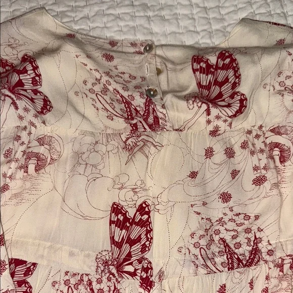 Pink & Cream Matching Girls Set Pegasus and Fairy Prints size 10 years
